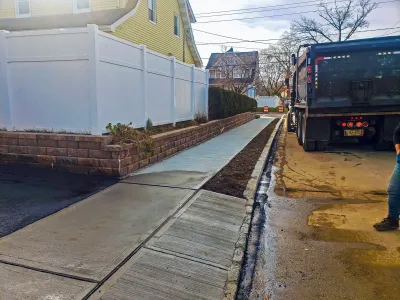 Walkways Installation by MAC Paving and Sealcoating – Concrete Walkway and Asphalt Paving Contractors in Central Jersey.